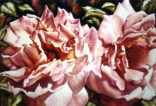 Fourth Place Award painting Morning Light by Dee Eisenbarth.