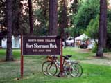 Fort Sherman Park, NIC campus, Coeur d'Alene, Idaho.